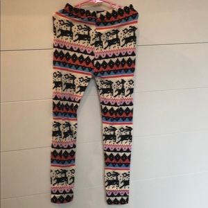 Reindeer leggings